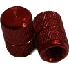 2 Bouchons De Valve BIKE PARTS Caps Shrader Rouge