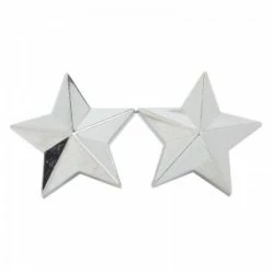 2 Bouchons De Valve TRIK TOPZ Etoile Caps Shrader Argent