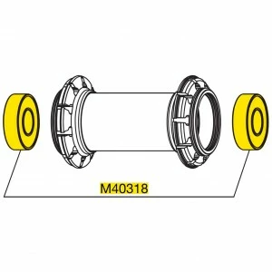 2 Roulements Roue Avant MAVIC M40318 NTN/SKF 6001 2 2 Roulements Roue Avant MAVIC M40318 NTN/SKF 6001 – Image 2