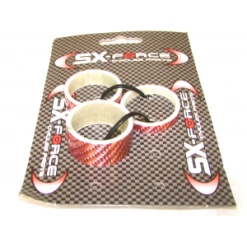 3 Bagues/Entretoises De Direction SX FORCE Carbone