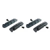 4 Cartouches De Patins De Frein Pour Jante Carbone SHIMANO R55C4 Dura-Ace Ultegra 105 Carbon Rim