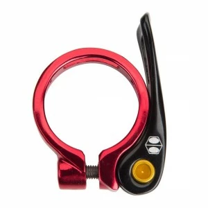 Box-components Collier De Selle BOX HELIX Qr Seat Clamp 31,8mm Rouge (serrage Rapide) 2 Box-components Collier De Selle BOX HELIX Qr Seat Clamp 31,8mm Rouge (serrage Rapide) – Image 2