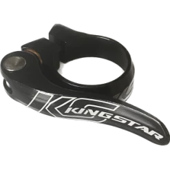 Collier De Selle KINGSTAR Qr Seat Post Clamp 31,8mm Noir (serrage Rapide)