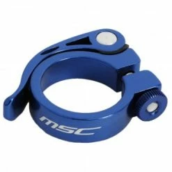 Collier De Selle MSC 31,8mm Bleu (serrage Rapide)