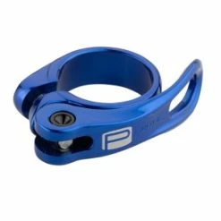 Collier De Selle PROMAX QR-1Quick Release 34,9mm Bleu (serrage Rapide)