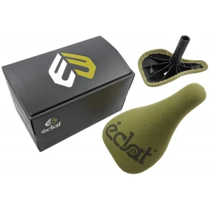 Combo Selle + Tige ECLAT BMX COMPLEX 25,4 Padded Vert Olive 1 Combo Selle + Tige ECLAT BMX COMPLEX 25,4 Padded Vert Olive