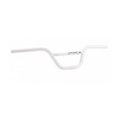 VENDETTA Racing Guidon Bmx VENDETTA Midnight Bar 5,5" Cromo Blanc