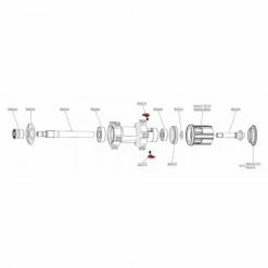 Kit Cliquets Corps Roue Libre MAVIC M40578 FTSL Pawls -PERIPHERIQUES Soldes Magasin kit cliquets corps de roue libre mavic m40578 ftsl freehub body pawl 2