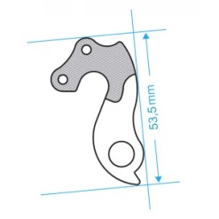 Marwi Patte De Dérailleur GH-080 BH BMC CANYON GO SPORT MARIN VITUS STEVENS (D87) / Hanger / Schaltauge -PERIPHERIQUES Soldes Magasin patte de derailleur gh 080 d87 hanger schaltauge 2