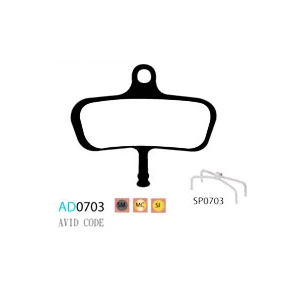 Plaquettes ASHIMA AD0703-SM Semi Metal AVID CODE Avant 2011) 3 Plaquettes ASHIMA AD0703-SM Semi Metal AVID CODE Avant 2011) – Image 3
