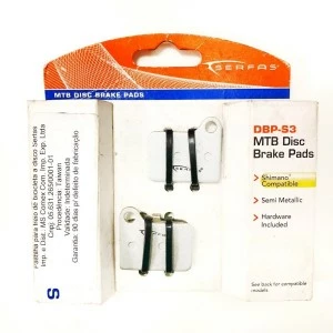 Plaquettes SERFAS DBP-S3 SHIMANO DEORE BR-M555 / NEXAVE BR-C901 1 Plaquettes SERFAS DBP-S3 SHIMANO DEORE BR-M555 / NEXAVE BR-C901