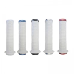 Poignées/Grips KINGSTAR Slat Lock-On 145mm Blanc