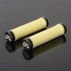 Poignées/Grips RENTHAL Kevlar Grip Tech Traction Lock On Beige