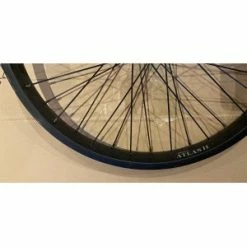 Roue Avant Bmx Custom KINK ATLAS 2 + STRANGER BALLAST Tie Dye 20" Street Park -PERIPHERIQUES Soldes Magasin roue avant bmx global racing vector exp 20x1 38 race argent 2