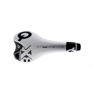 Selle PROLOGO NEW SCRATCH X8 NACK Carbon 135mm Blanc & Noir 1 Selle PROLOGO NEW SCRATCH X8 NACK Carbon 135mm Blanc & Noir