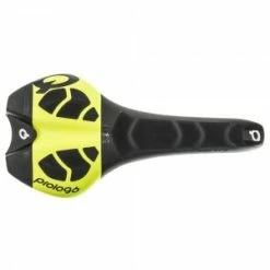 Selle PROLOGO ZERO 2 CPC Tirox 134mm Noir & Jaune Fluo