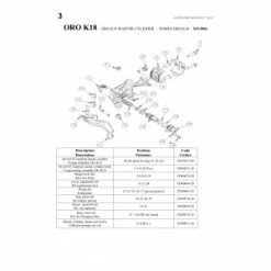 Vis De Réglage Levier FORMULA FD40064-20 ORO K18 K24 Puro Bianco / Lever Adjustement Kit -PERIPHERIQUES Soldes Magasin vis de reglage levier formula fd40064 20 oro k18 k24 puro bianco lever adjsutement kit 2